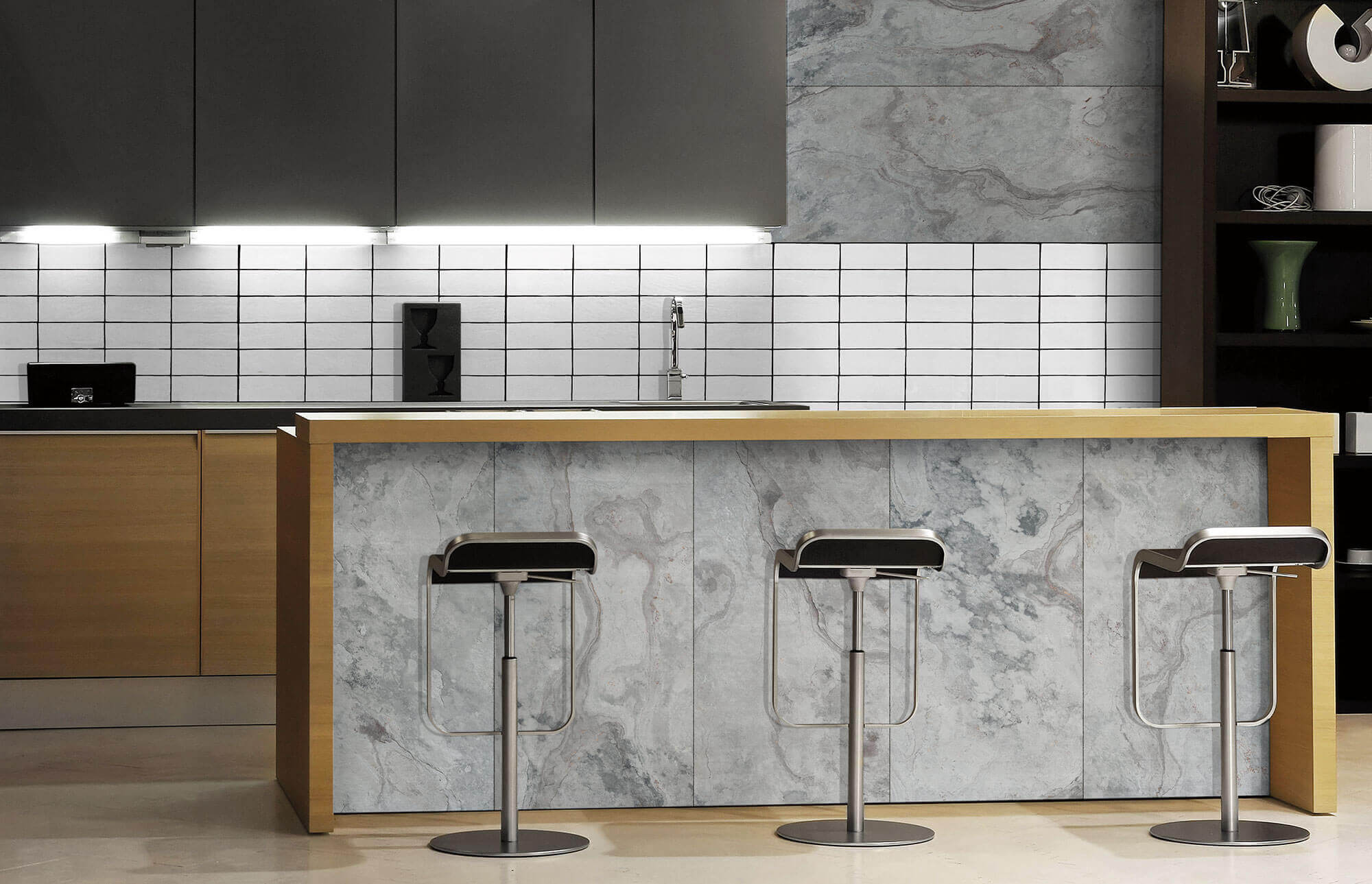 FS6007 - Kitchens with natural stone