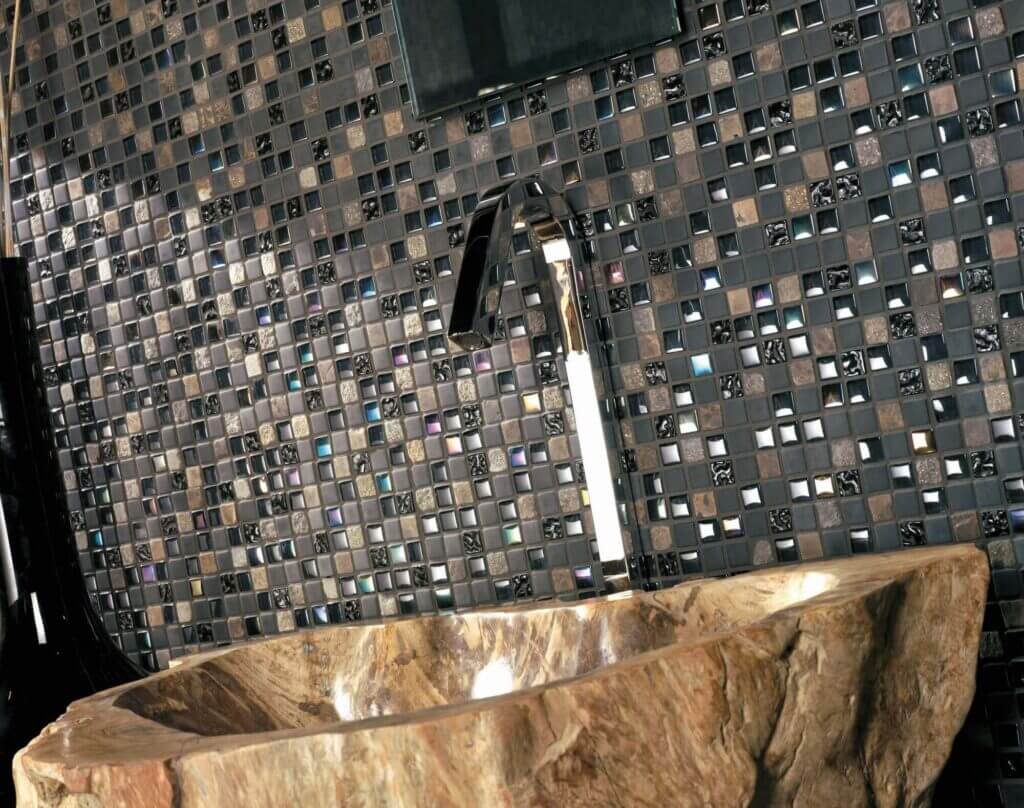 bathroom mosaic