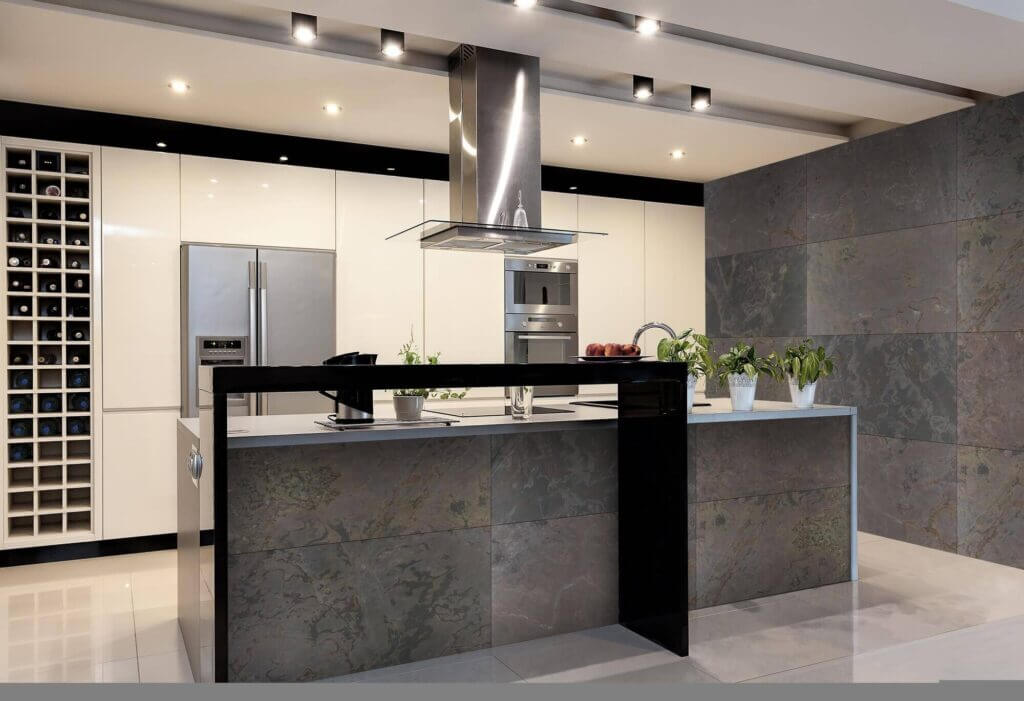 Kitchens with natural stone