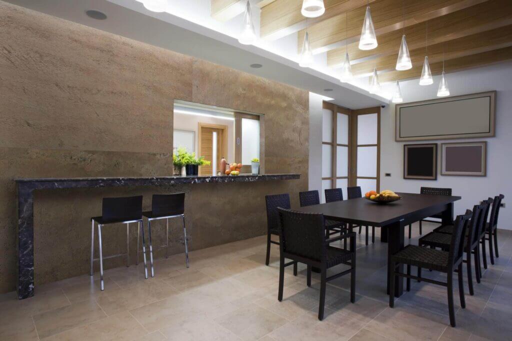 Kitchens with natural stone