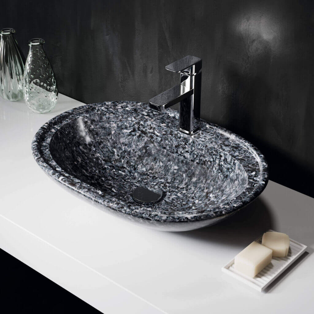 lavabo piedra negra grifo new york 2 cmyk 1024x1024 - lavabos de piedra natural